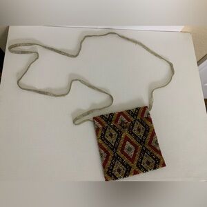 NICE Antique/ Vintage Native American Northwest Heavy Glass Beaded Medicine Bag